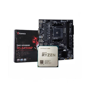 AMD Ryzen 5 2400G + Ramsta  RS-B450MP Bundle