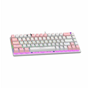 Inplay NK680 Mix Pink.White Mechanical Red Switch (NK680-P)