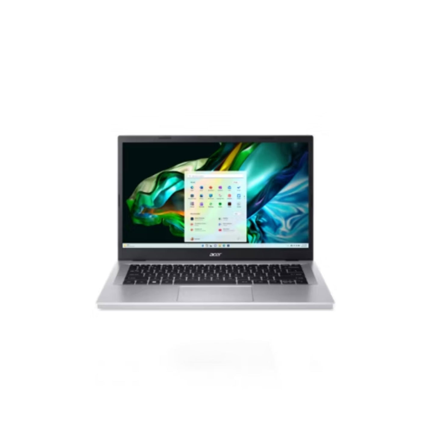 Acer Aspire 3 Intel N200 Quad-Core 14 Inch Pure Silver Laptop (A314-36P-P6WW)