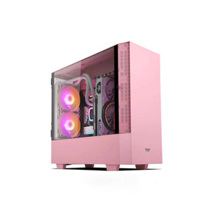 darkFlash DLV22 Tempered Glass Side Pink ATX Casing