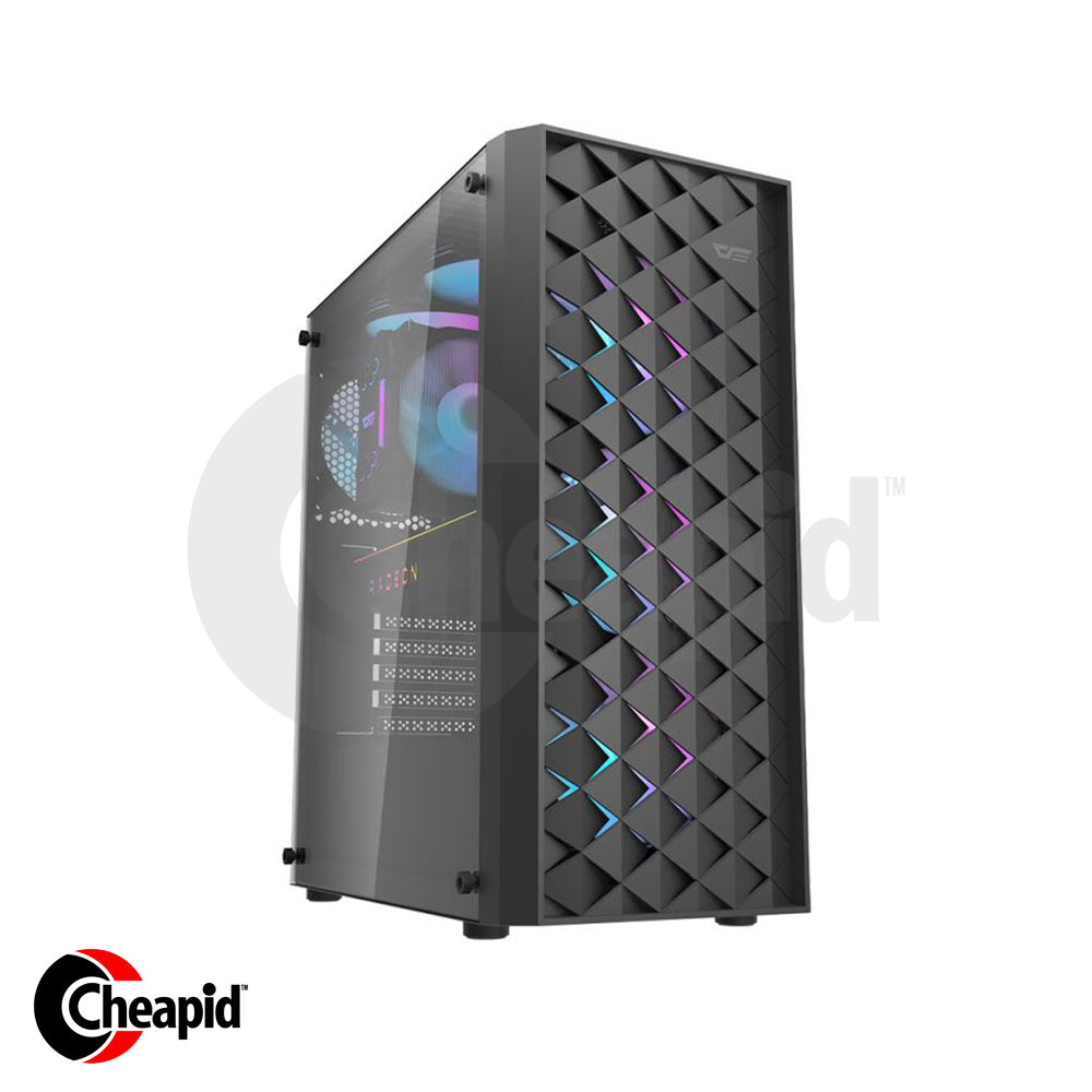 darkFlash DK351 Tempered Glass ATX Black Casing