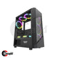 darkFlash Pollux Tempered Glass ATX Black Casing