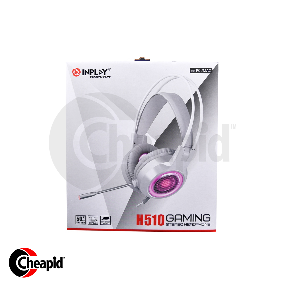 Inplay H510 White 5.1 CH Gaming Headset